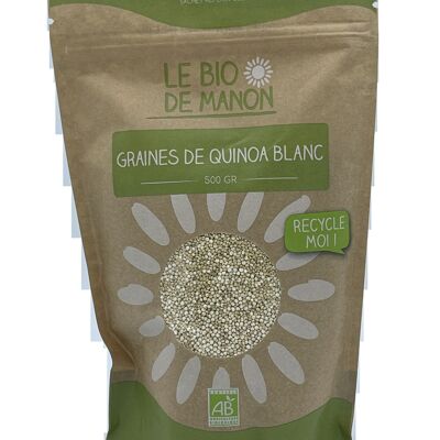 Graines de quinoa blanc