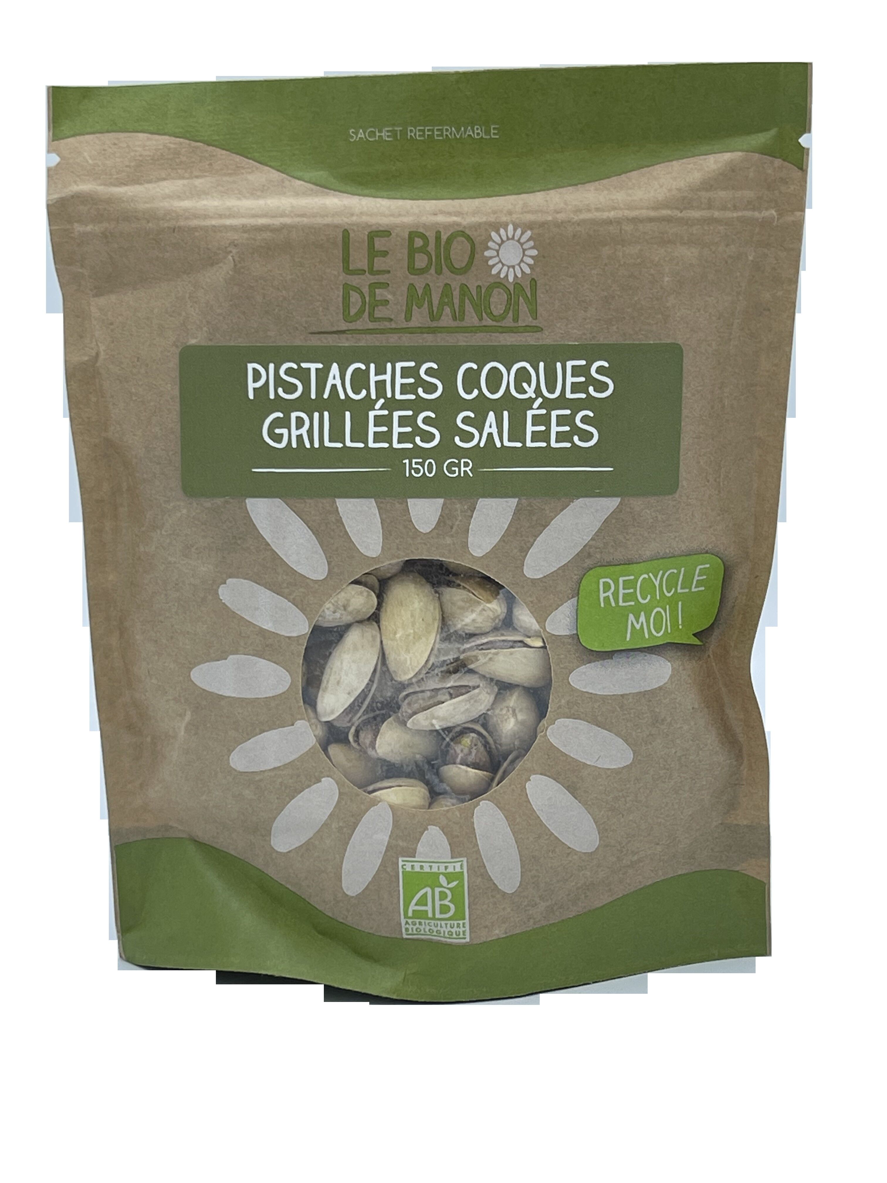 Geröstete gesalzene geschälte Pistazien