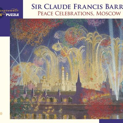 Sir Claude Francis Barry: Peace Celebrations, Moscow 1000-Piece Jigsaw Puzzle