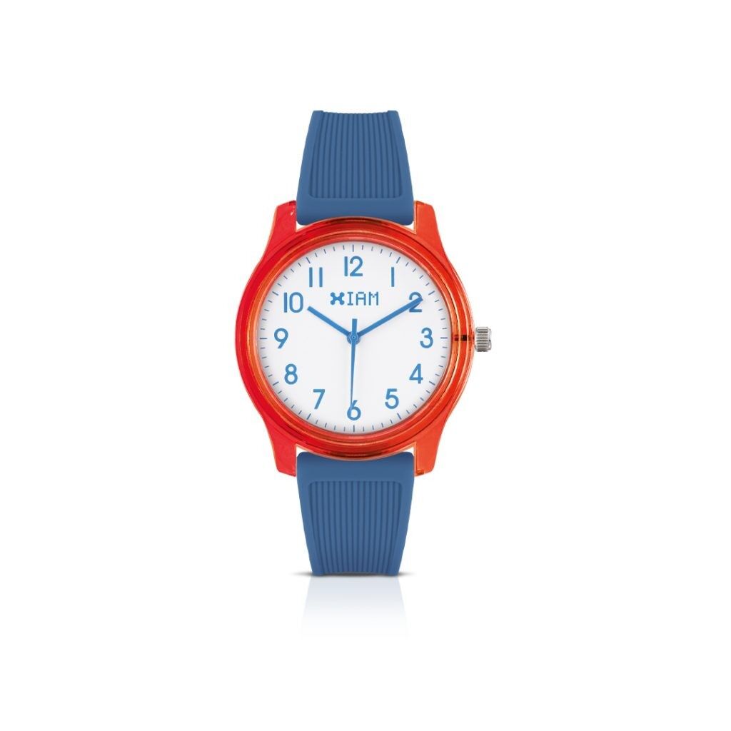 X IAM!LARGE RED + WHITE + BLUE