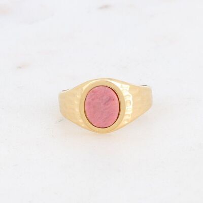 Bague Tommie - rhodonite