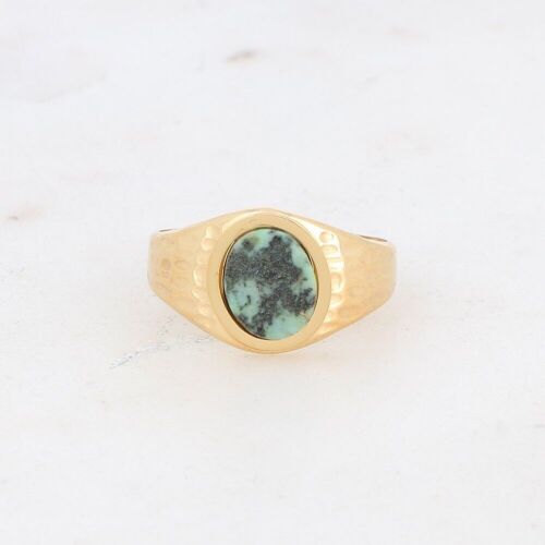 Bague Tommie - turquoise africaine