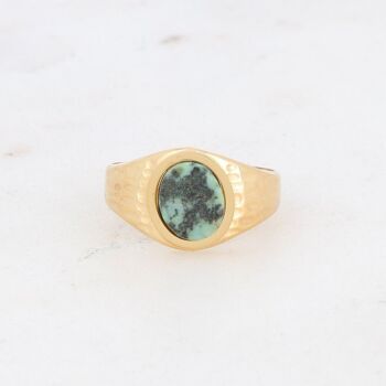 Bague Tommie - turquoise africaine 1