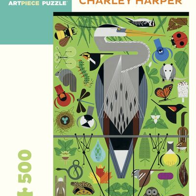 Charley Harper: Secret Sanctuary 500-piece Jigsaw Puzzle