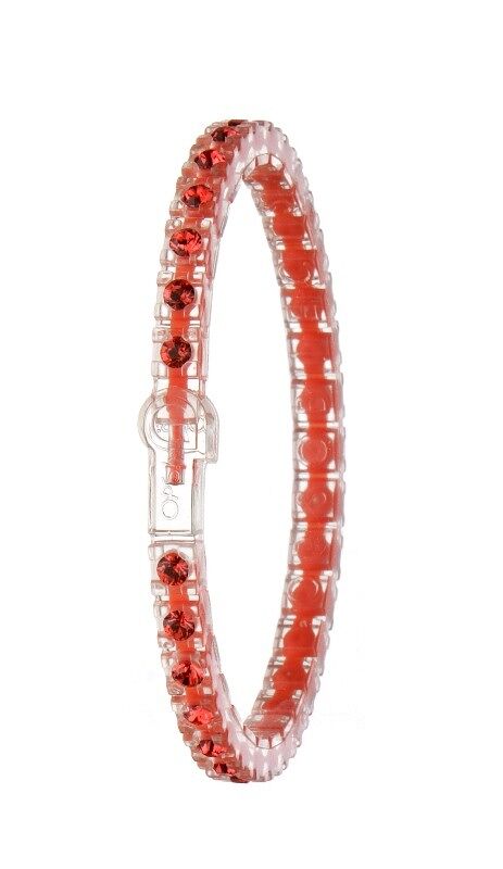 Bracciale OPS Tennis Nude Coral Padparadscha
