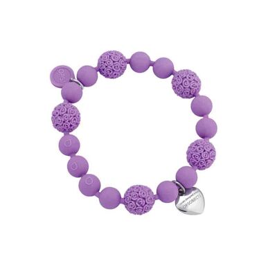 BRACCIALE OPSOBJECTS BOULE ROSE LILLA