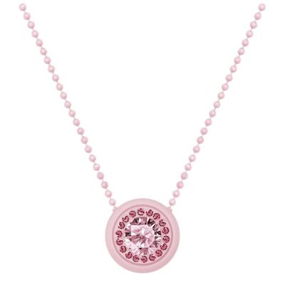 OPS GEM VINTAGE ROSE NECKLACE