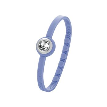 BRACELET OPSOBJECTS GEM BLEU CLAIR