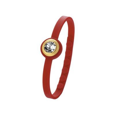 BRACCIALE OPSOBJECTS GEM ROSSO