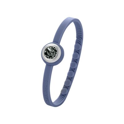 BRACCIALE OPSOBJECTS GEM BLUE-GRIGIO