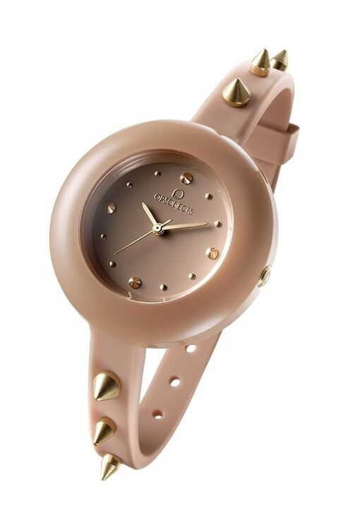 OPSOBJECTS OPS!STUDS WATCH BEIGE