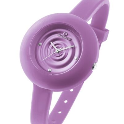 MONTRE OPSOBJECTS RAINDROP LILAS