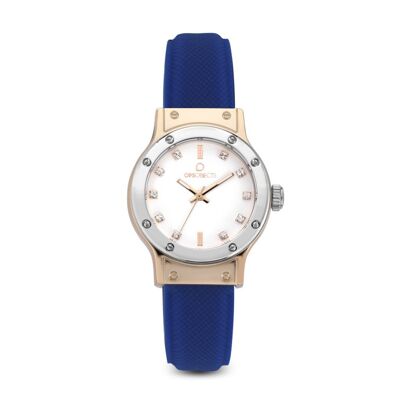 RELOJ OPSOBJECTS MILANO AZUL TURCO IPR