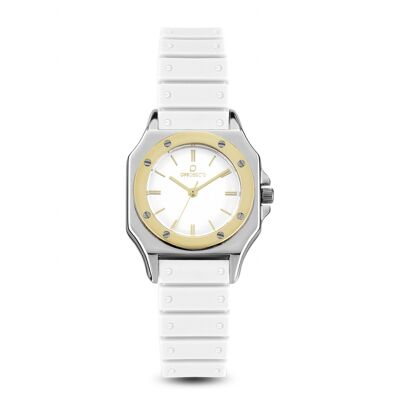 RELOJ OPSOBJECTS PARIS WHITE IPG