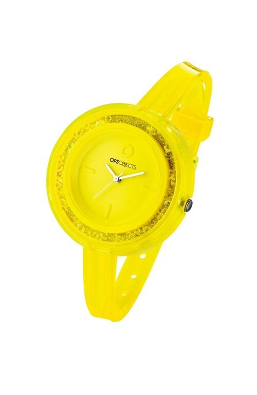 OROLOGIO OPSOBJECTS MOVING STONE GIALLO