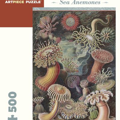 Ernst Haeckel: Sea Anemones 500-Piece Jigsaw Puzzle