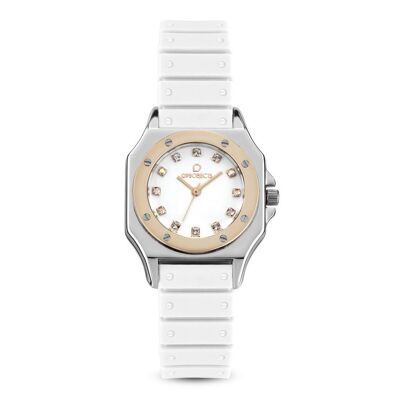 MONTRE OPSOBJECTS PARIS STONES WHITE IPR