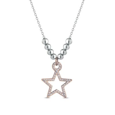 OPS! CRYSTAL VIBES STAR IPR NECKLACE