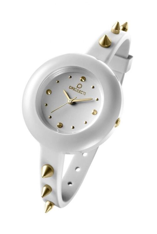 OPSOBJECTS OPS!STUDS WATCH WHITE