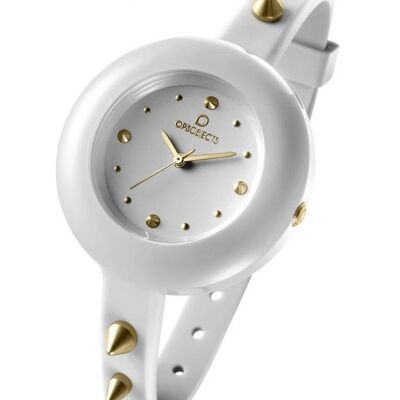 OPSOBJECTS OPS!STUDS WATCH WHITE