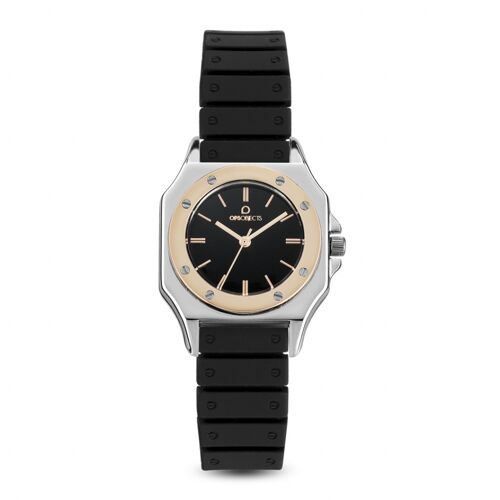 OROLOGIO OPSOBJECTS PARIS NERO E ROSE GOLD