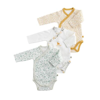 SET OF 3 BIRTH BODYSUITS