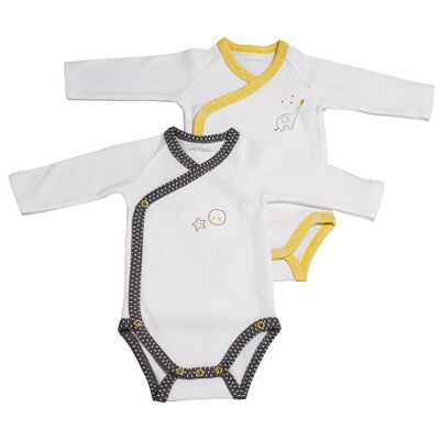 BODIES LOT DE 2 BABYFAN TAILLE NAISSANCE BABYFAN