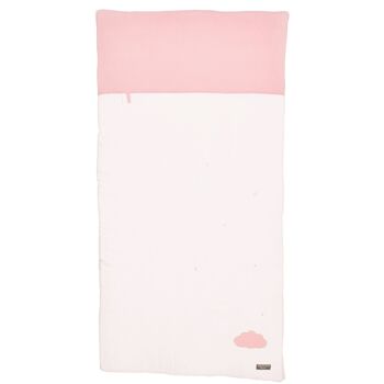 EDREDON 120X60 ROSE LILY POUDREE