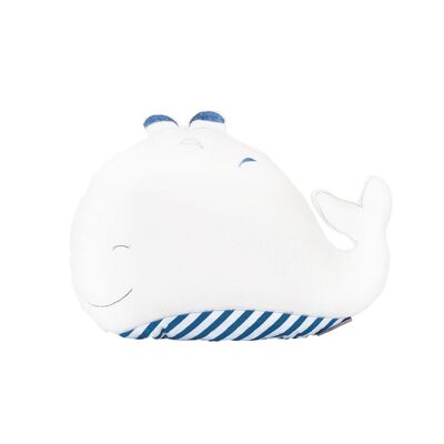 DECO CUSHION WHALE BLUE WHALE