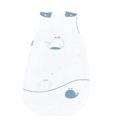 SUMMER SLEEPING BAG 0-6 MONTHS BLUE WHALE