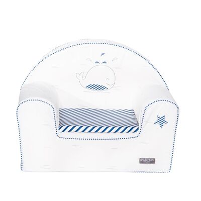 FAUTEUIL CLUB BLUE BALEINE