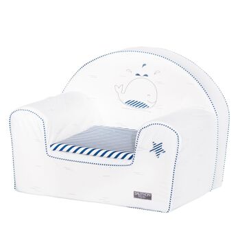 FAUTEUIL CLUB BLUE BALEINE 2