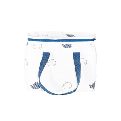 SACCHETTO DA PRANZO BALENA AZZURRA