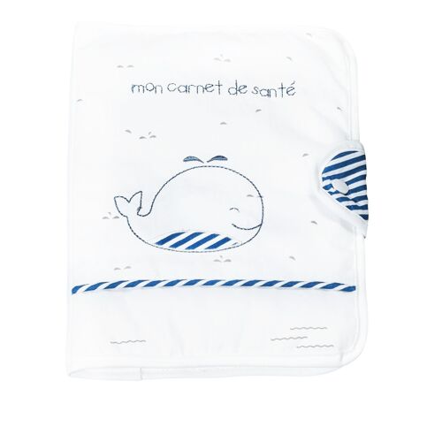 PROTEGE CARNET DE SANTE BLUE BALEINE