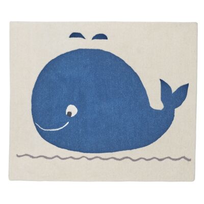 TAPIS DE CHAMBRE BLUE BALEINE