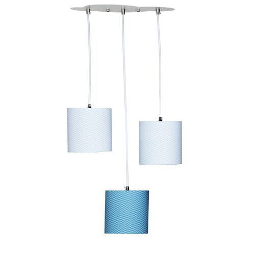 SUSPENSION LUMINEUSE TRIO D14CM LAZARE