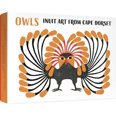 Owls: Inuit Art from Cape Dorset Boxed Notecards