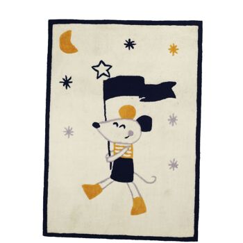 TAPIS DE CHAMBRE HELLO TEXTILE 1