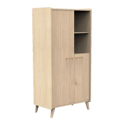 ARMOIRE 2 PORTES 1 NICHE ARTY