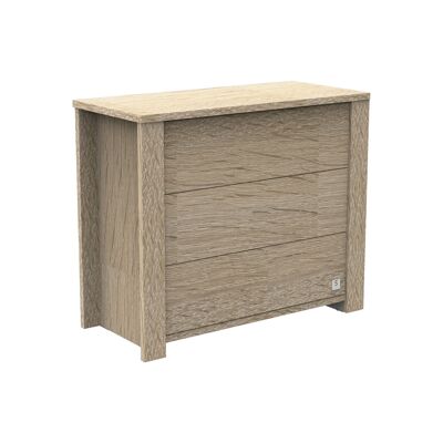 CHEST OF 3 DRAWERS WOOD ANTONIN