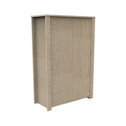 ARMOIRE 2 PORTES BOIS ANTONIN