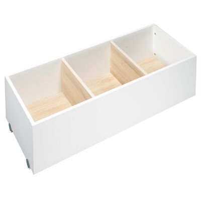 EVOLUTIVE COMBINED BED DRAWER WITH CASTORS OSLO