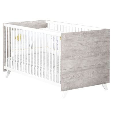 LITTLE BIG BED 140x70 SCANDI GRIS