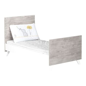 LITTLE BIG BED 140x70 SCANDI GRIS 3