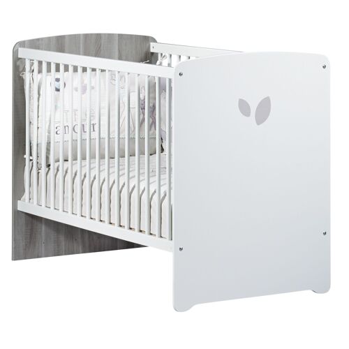 LIT BEBE 120x60 Tetes panneaux LEAF