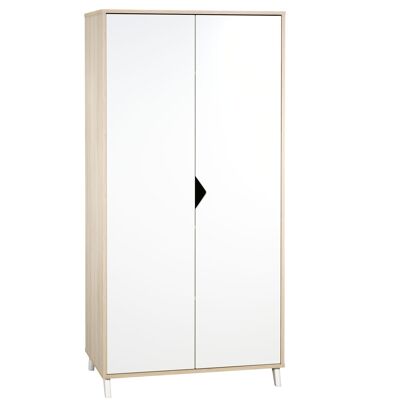 CABINET 2 DOORS SCANDI NATURAL