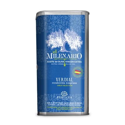 Huile d'Olive Extra Vierge Verdial, Millénaire 1 Litre