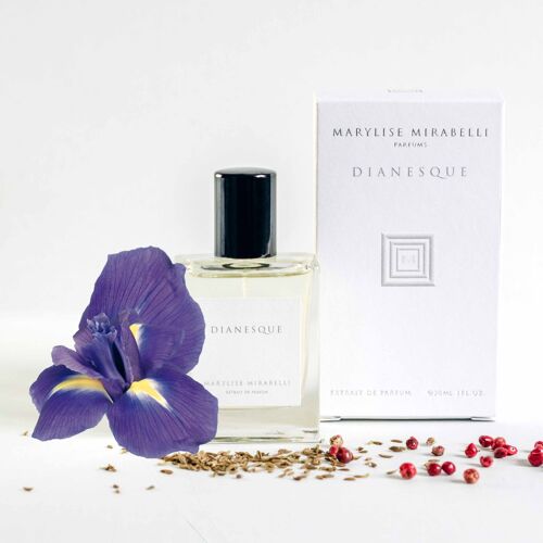 DIANESQUE - Parfum femme - Fête des mères - Floral poudré - 30ml