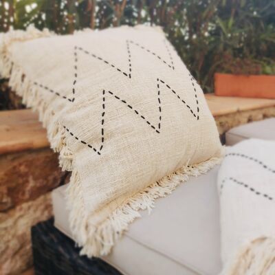 NATURAL CUSHION COVER