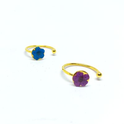 gold forget me not ring